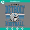 Detroit Lions Super Bowl LVIII 2024 SVG and PNG images for Detroit Football fans, featuring unique design elements.