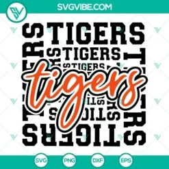 Sports, SVG Files, Detroit Tigers Baseball SVG Image, Tigers Baseball Logo SVG 3