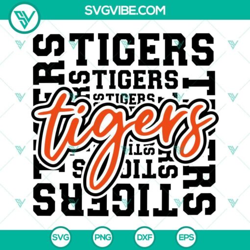 detroit tigers svg tigers mascot svg png dxf eps cut files 2 mockup