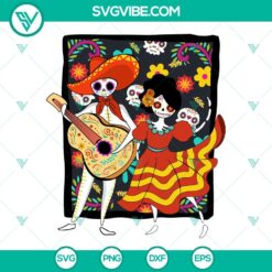 Day Of Dead, SVG Files, Dia De Los Muertos Skulls Couple SVG Images, Day of the 2