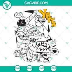 Anime, SVG Files, Gengar SVG Files, Pokemon SVG Images PNG DXF EPS Cut Files 4