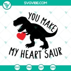 dinosaur valentine svg bundle i steal hearts svg i rawr you svg dinosaur love quotes svg png dxf eps cricut 7 mockup