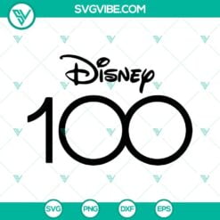 Disney, SVG Files, Disney 100 Years Of Wonder SVG Download Bundle, Disney 2023 20