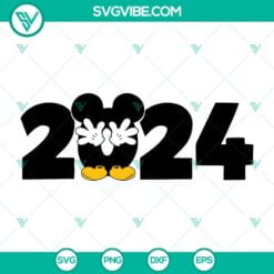 Disney, SVG Files, Disney 2024 Mickey Mouse Hands SVG Files PNG DXF EPS Disney 2