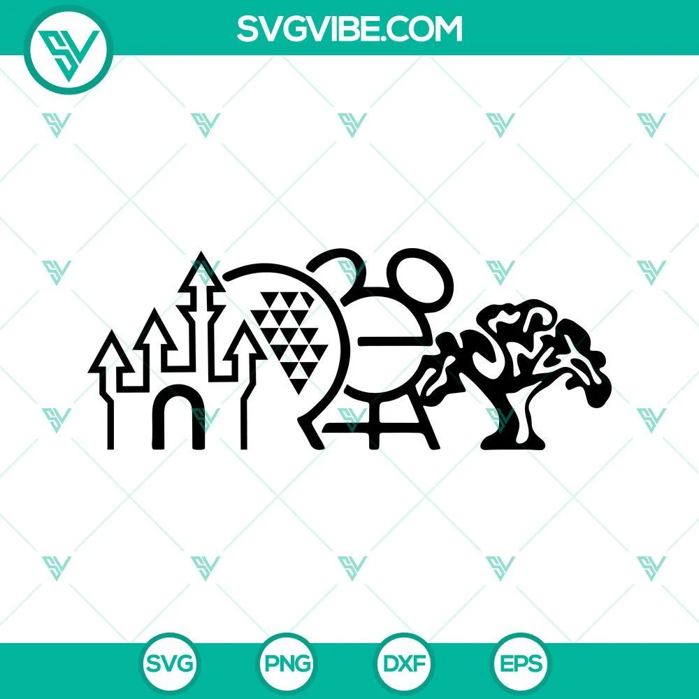 Disney, SVG Files, Disney Animal Kingdom SVG Download, Disney World SVG Files, 1