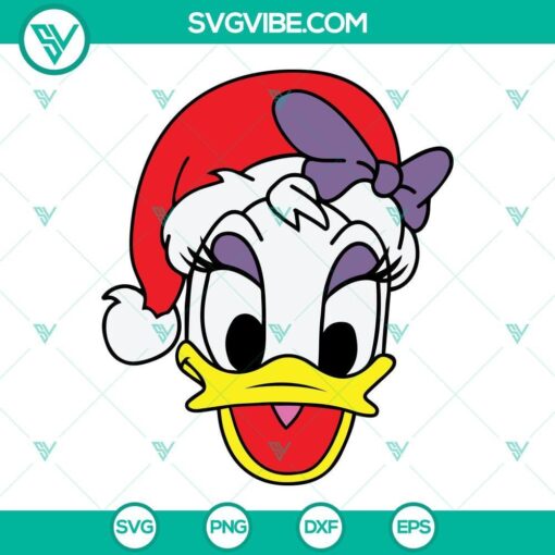 disney characters christmas svg disney family christmas svg mickey donald goofy minnie daisy pluto santa hat svg bundle 9 mockup