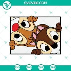 Disney, SVG Files, Chip N Dale Rescue Rangers SVG Files, Disney Chip And Dale 4