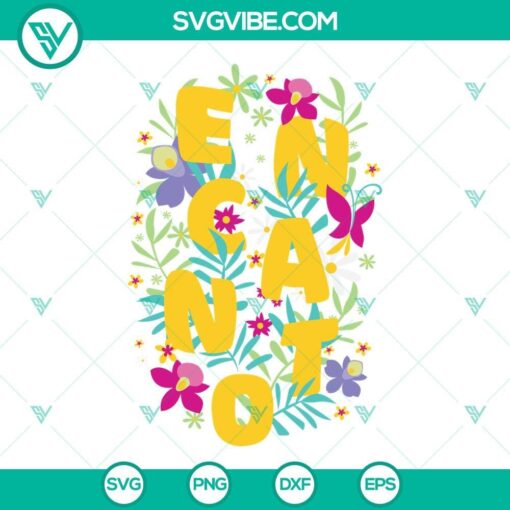 disney encanto flower svg disney encanto svg encanto svg cricut silhouette 8 mockup