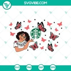 Disney, SVG Files, Encanto Mirabel Madrigal Mouse Ears SVG Download PNG DXF EPS 4