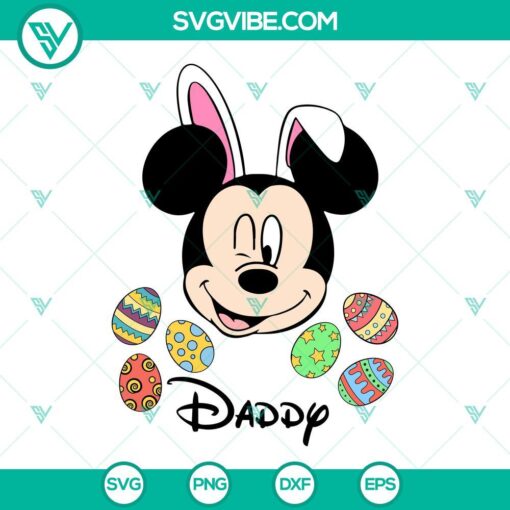 disney family easter bunny svg bundle easter mouse ears svg disney easter mickey friends svg png dxf eps 4 mockup 8