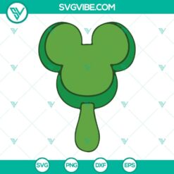 Disney Green Snacks St Patricks Day SVG Image Bundle, Shamrock SVG Files, 7