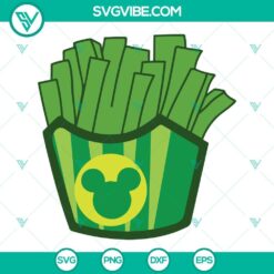 Disney Green Snacks St Patricks Day SVG Image Bundle, Shamrock SVG Files, 9