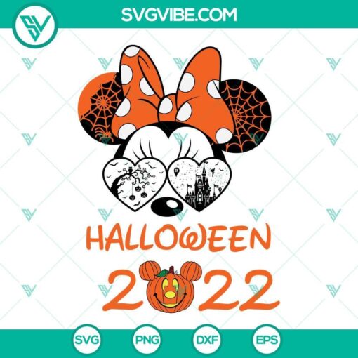 disney halloween 2022 svg bundle mickey and minnie halloween 2022 svg png dxf eps 9 mockup