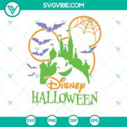 Disney Halloween 2022 SVG Files featuring Oogie Boogie Mickey Ears Halloween design, perfect for crafting projects.