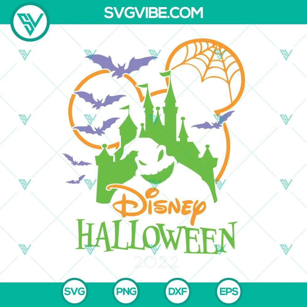 Disney, Halloween, SVG Files, Disney Halloween 2022 SVG Files, Oogie Boogie 1