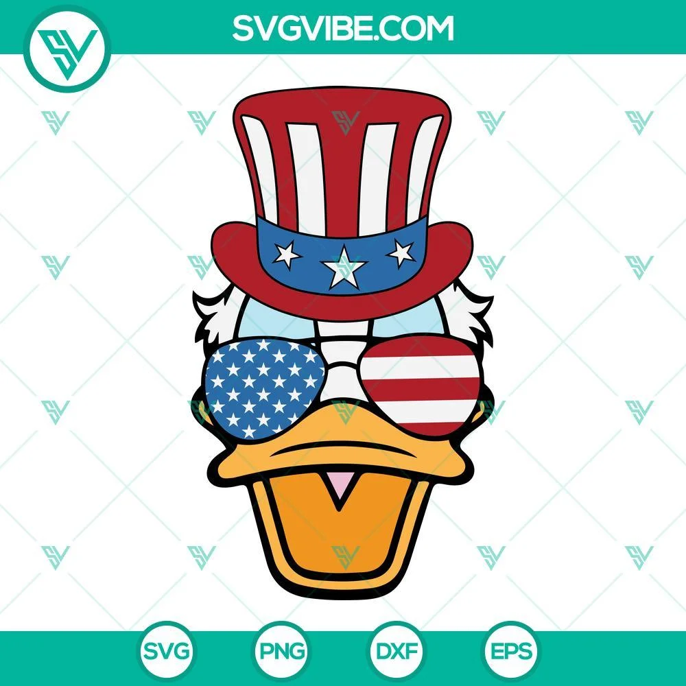 4th Of July, Disney, SVG Files, Disney Happy 4th of July SVG File Bundle, 1