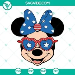 disney happy 4th of july svg bundle fourth of july svg mickey and minnie 4th of july svg american flag sunglasses svg disney patriotic svg 8 mockup