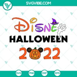 Disney, Halloween, SVG Files, Disney Happy Halloween 2022 SVG Download, 14