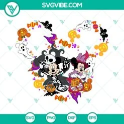 Disney, Halloween, SVG Files, Disney Happy Halloween SVG Download, Mickey 2