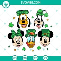 Disney, St Patrick's Day, SVG Files, Disney Happy St Patricks Day SVG Images, 2