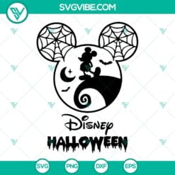 Disney, Halloween, SVG Files, Disney Mickey Halloween SVG Download, Mickey 8