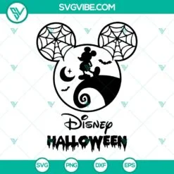 Disney, Halloween, SVG Files, Disney Mickey Halloween SVG Download, Mickey 2