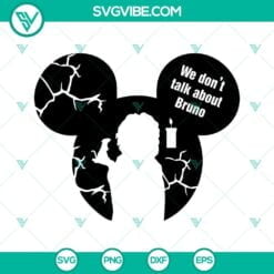 Disney, SVG Files, Disney Mickey Head Bruno Encanto SVG Download, Encanto SVG 2