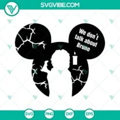 Disney, SVG Files, Do We Talk about Bruno SVG File, Disney Movie Encanto SVG 3