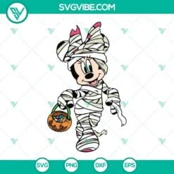 disney mickey minnie mouse mummy svg disney halloween mummy svg 7 mockup