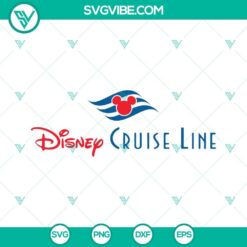 Disney Mouse Cruise Ship Names Logo SVG Files Bundle, Disney Cruise 10