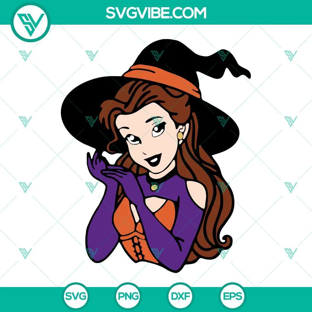 Disney, Halloween, SVG Files, Disney Princess Halloween SVG Images Bundle, 2