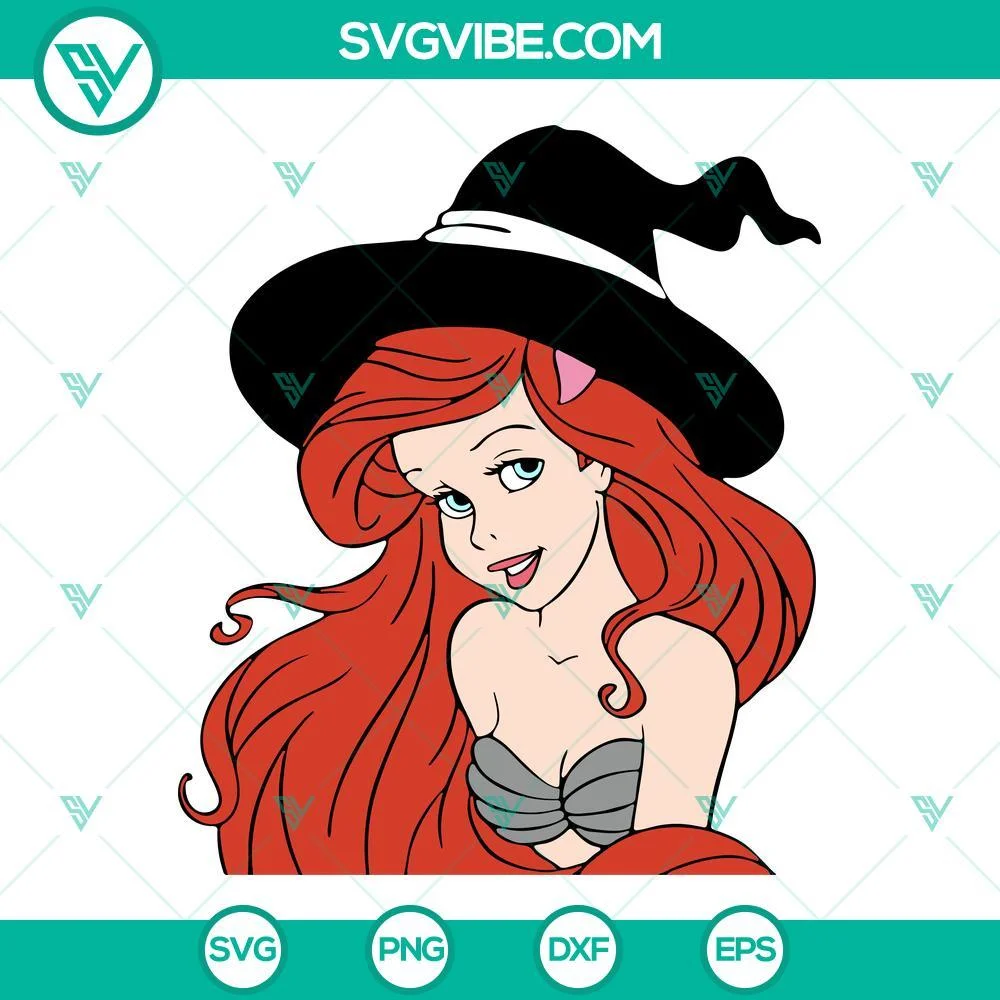 Disney, Halloween, SVG Files, Disney Princess Halloween SVG Images Bundle, 4