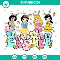 Disney, Easter, SVG Files, Disney Princess Happy Easter SVG Cricut, Snow White 12