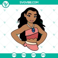 Disney, SVG Files, Disney Princess Moana SVG File PNG DXF EPS Cut Files Disney 10