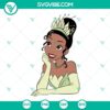 Disney Princess Tiana SVG file with Princess And The Frog designs, perfect for crafting projects.