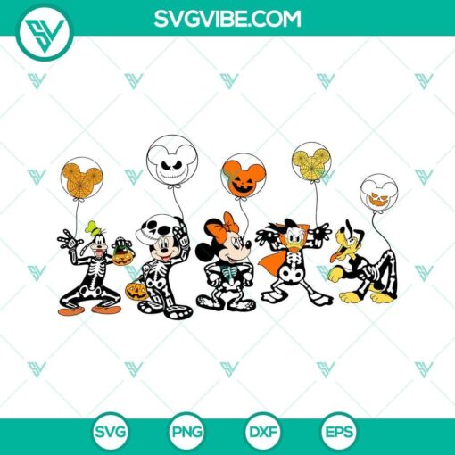 disney skeleton characters halloween svg skeleton custume halloween svg spooky skeleton svg 8 mockup