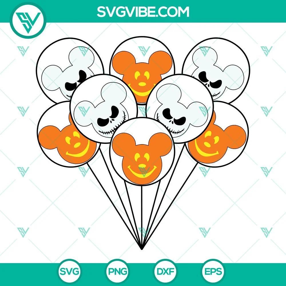 Disney, Halloween, SVG Files, Disney Snacks Halloween SVG File Bundle, Disney 4