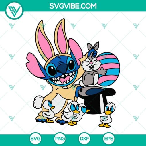 disney stitch easter bunny svg stitch easter egg svg stitch easter svg 9 mockup