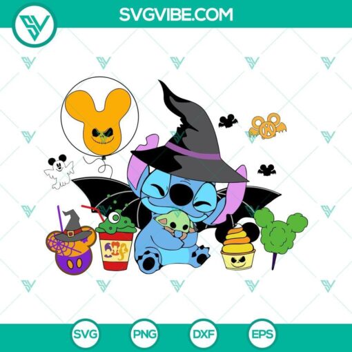 disney stitch snack halloween svg png carnival food and drink halloween svg disney halloween svg 1 mockup