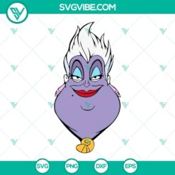 Disney Villains SVG Files Bundle, Ursula SVG Image, Cruella De Vil SVG Image 5