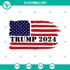 Donald Trump, SVG Files, Distressed Flag Trump 2024 SVG Image Bundle, Trump 9