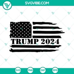 Distressed Flag Trump 2024 SVG Image Bundle, Trump 2024 SVG Images, Usa Flag 3