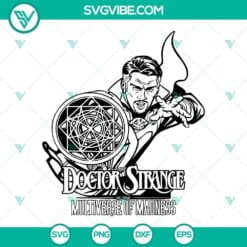 Movies, SVG Files, Doctor Strange 2 SVG File, Doctor Strange In The Multiverse 7