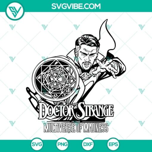 doctor strange 2 svg doctor strange in the multiverse of madness svg png dxf eps cut files 7 mockup