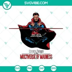 Movies, SVG Files, Doctor Strange In The Multiverse Of Madness 2 SVG Image PNG 3