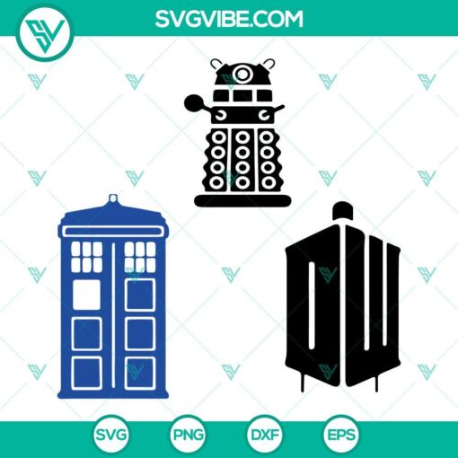 doctor who svg bundle tardis svg doctor who svg png dxf eps cut file silhouette cricut 2 mockup