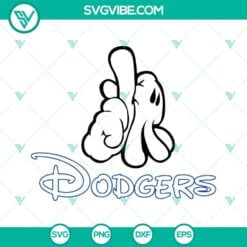 Baseball, Sports, SVG Files, Hello Kitty Dodgers Svg, Los Angeles Dodgers Svg, 4