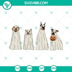 Halloween, SVG Files, Bull Sheet SVG Download, Cow Ghost Halloween SVG Files, 3