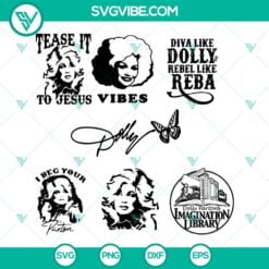 Musics, SVG Files, Dolly Parton SVG File Bundle, Dolly Parton Quotes SVG 14