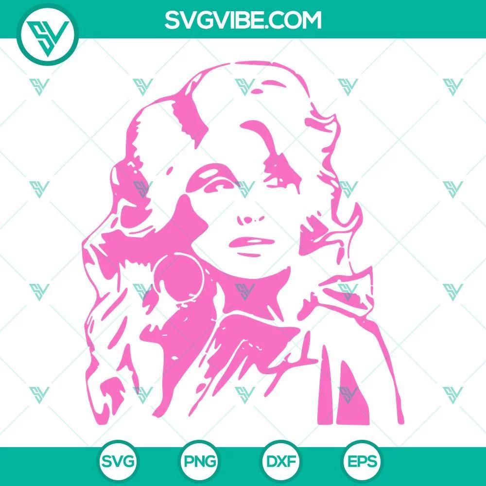 Musics, SVG Files, Dolly Parton SVG Image, Southern Girl SVG File, Country 1